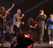 At the end of the night all were out on the stage for an awesome finally.