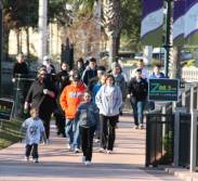 Z88.3 music, a brisk walk to help families & children in Haiti, along with family time together, = one amazing morning.