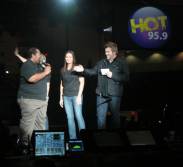 Ellis, Tyler, Tracy and Russ Lee are proudly announcing that Hot 95.9 is now on air.