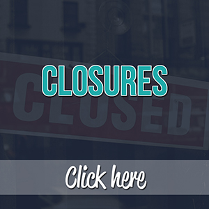 Hurricane Closures Central Florida area, theme parks, and attractions