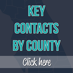 Important Contact information for Brevard County, Flagler County, Lake County, Marion County, Orange County, Osceola County, Polk County, Putnam County, Seminole County, Sumter County, Volusia County.