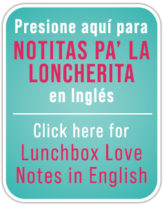 Lunchbox Love Notes in English